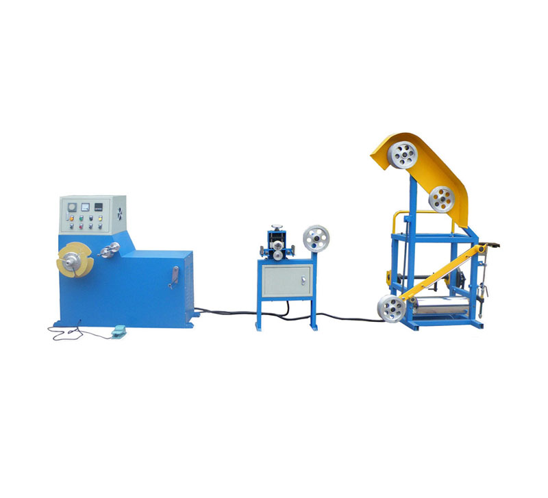 Automatic circling and binding machine for small section 