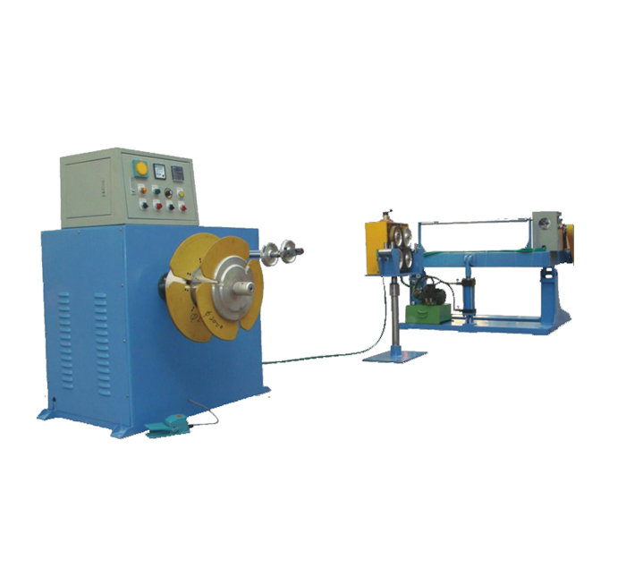 Automatic circling and binding machine for large section