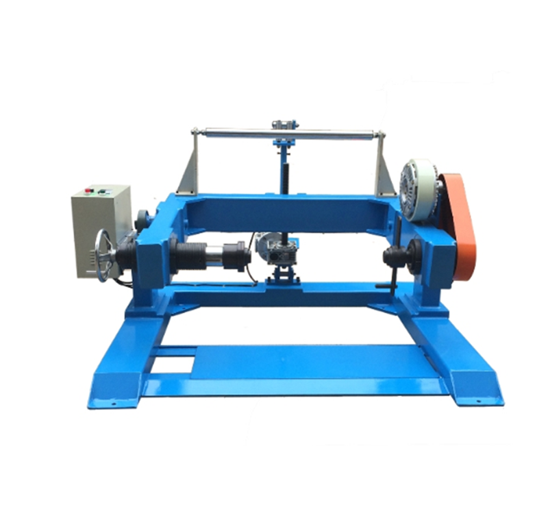 Horizontal arm type pay-off machine
